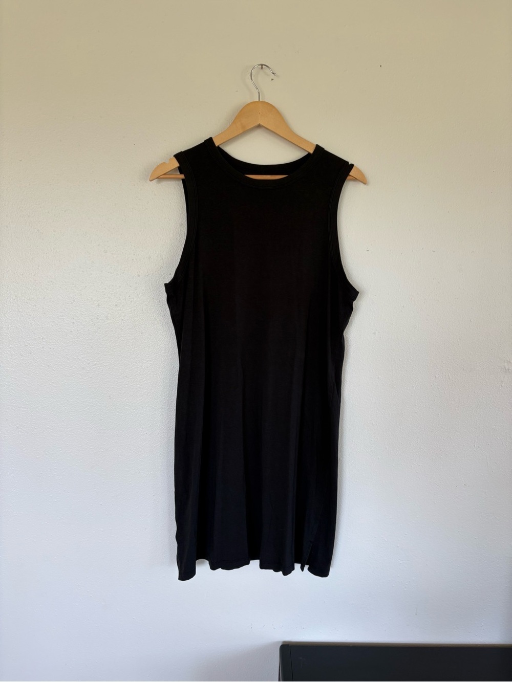 Lululemon athletica Black Sleeveless Shift Mini Dress - Picture 5 of 9